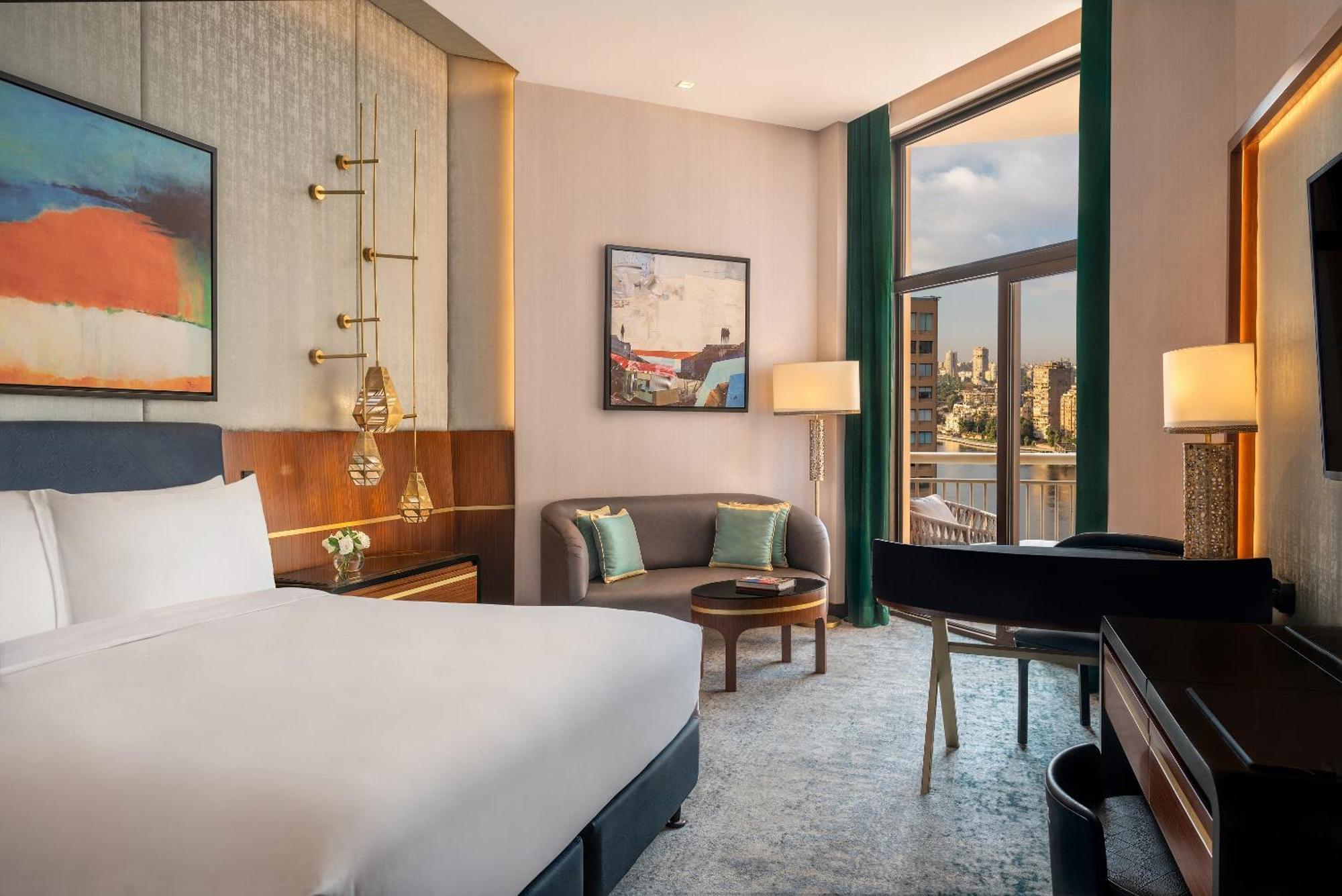 Sofitel Cairo Downtown Nile Hotel Екстериор снимка A room at the hotel